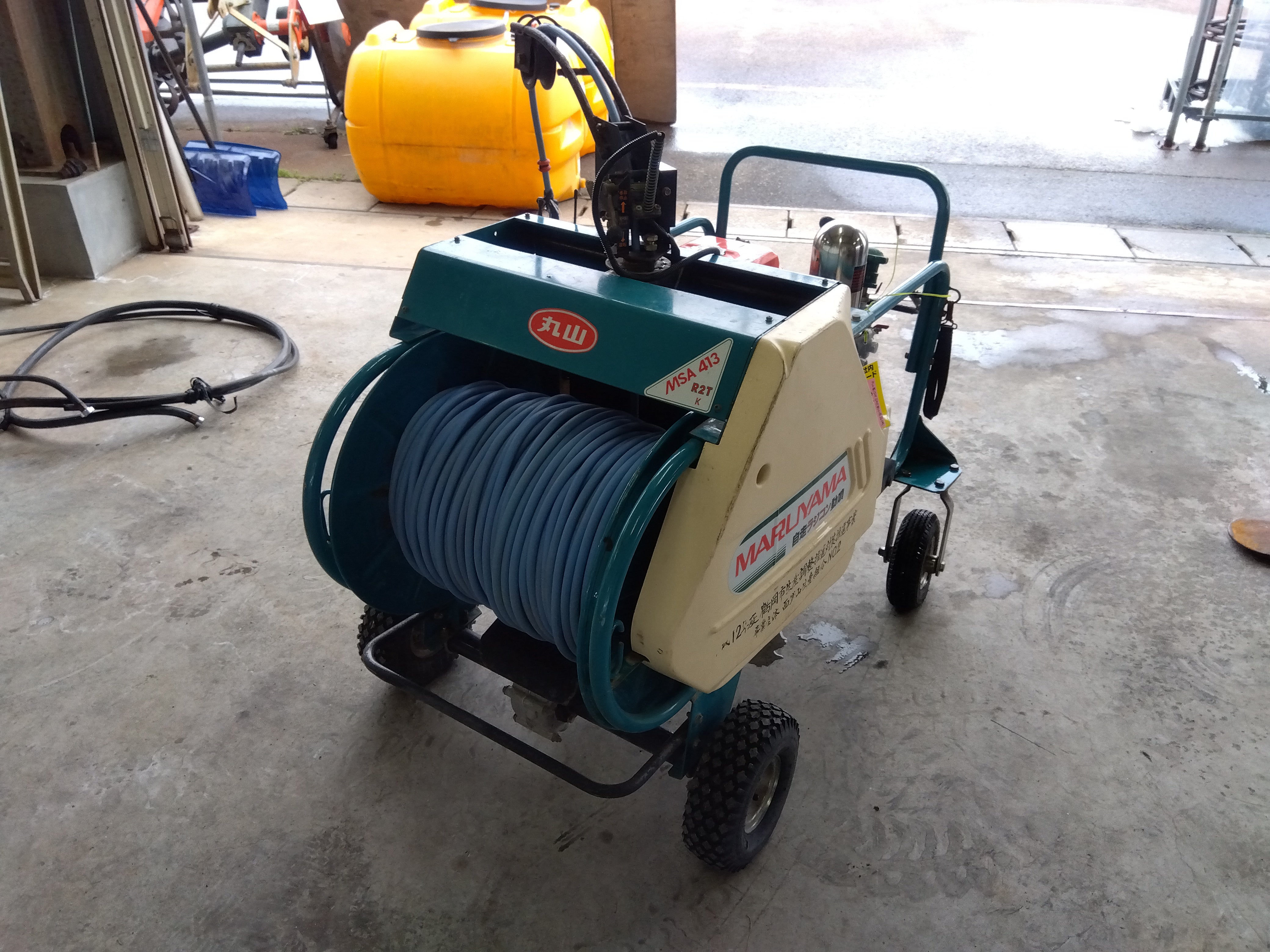 丸山製作所 中古 自走ラジコン動噴 MSA413R-2TK 【山形店 9668】 – 農