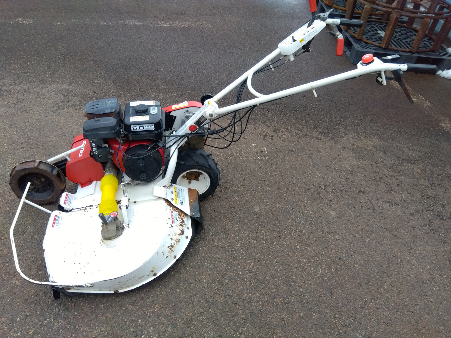 斎藤農機 中古 畦畔草刈機 SGC703R 【山形店 】