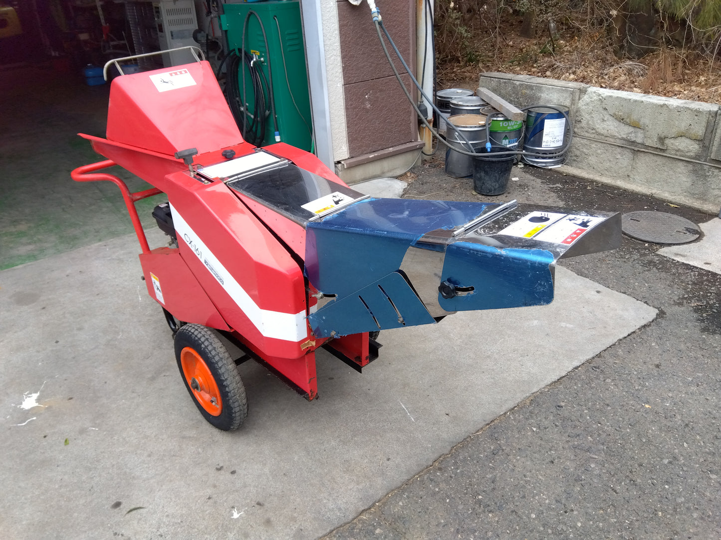 山本　中古　ワラカッター　CX-161SRM