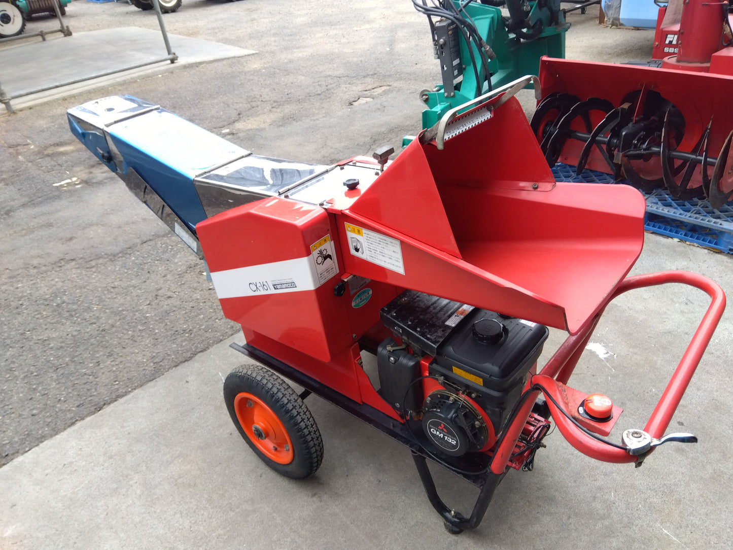 山本　中古　ワラカッター　CX-161SRM