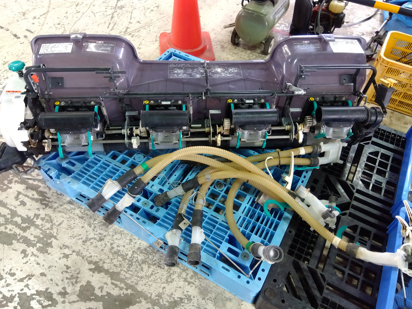 クボタ田植機 ZP67用 中古 側条施肥機 【山形店 9679】