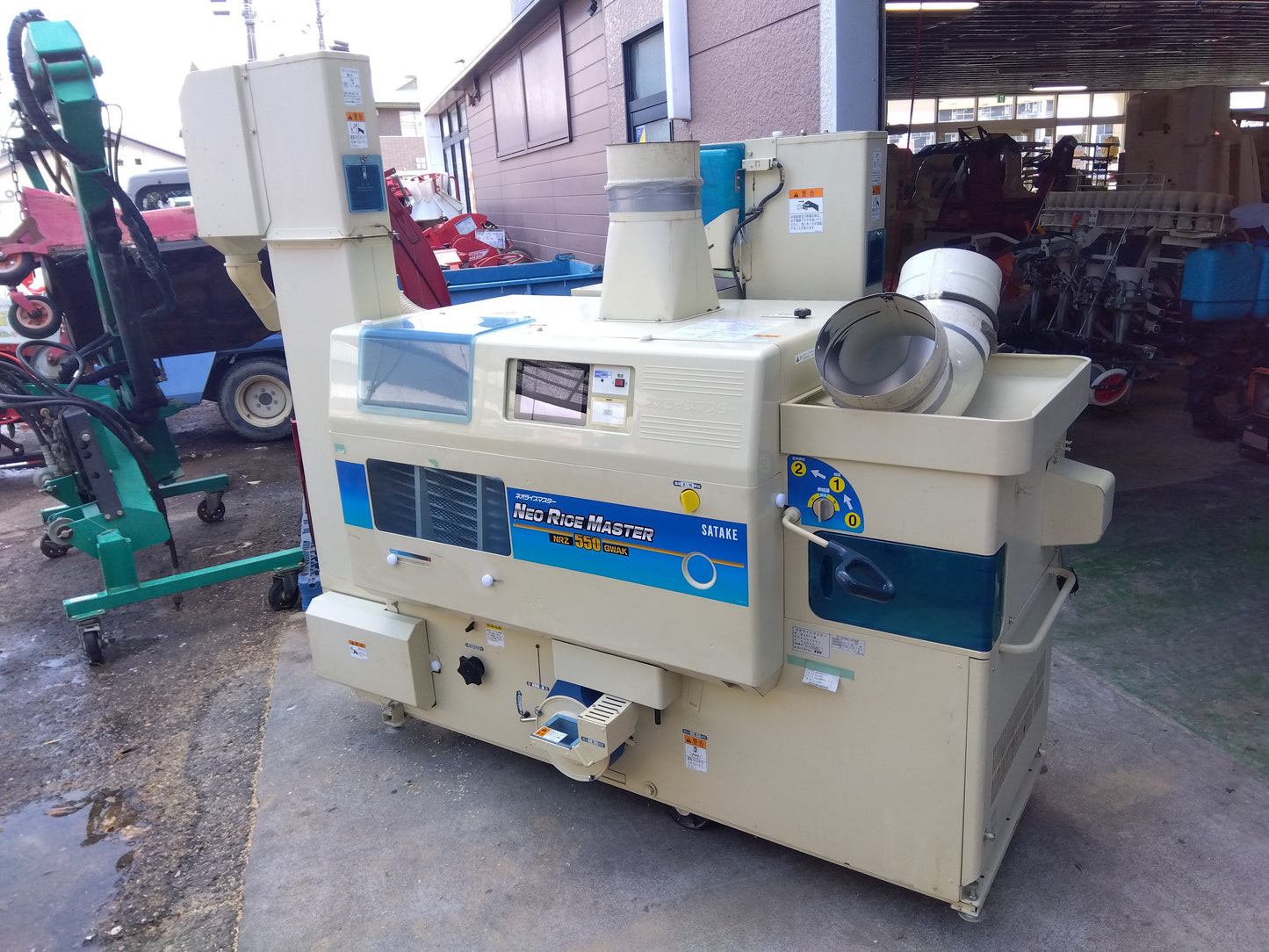 サタケ　中古　籾摺機　NRZ550GWAK1