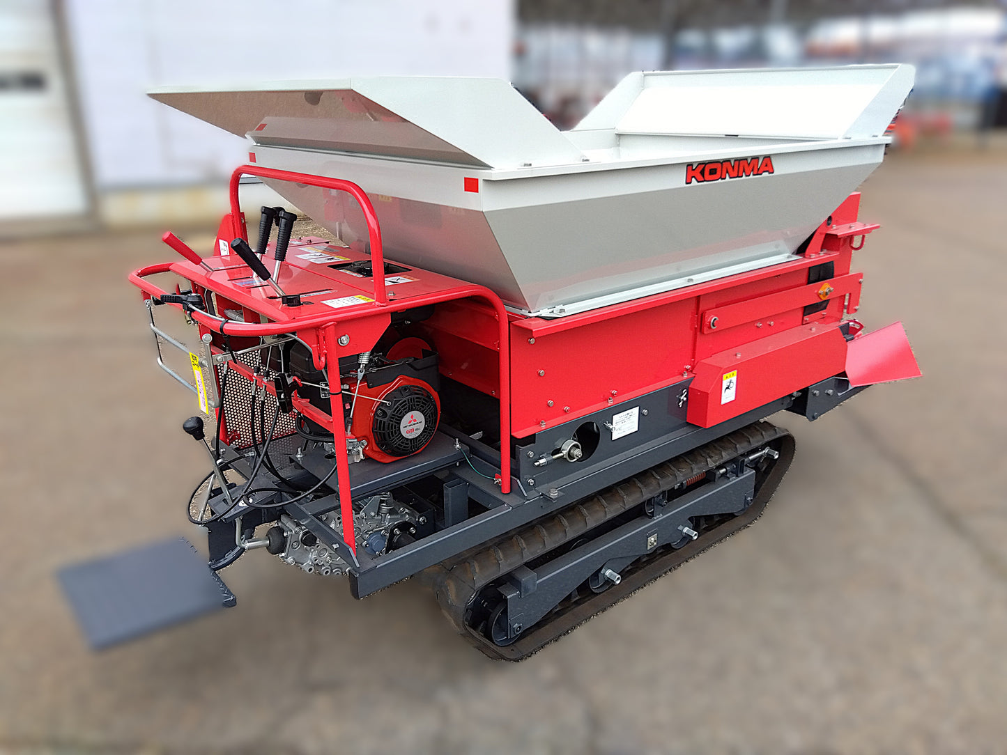 コンマ製作所 堆肥散布機 CM-T81Aa【山形店9713】