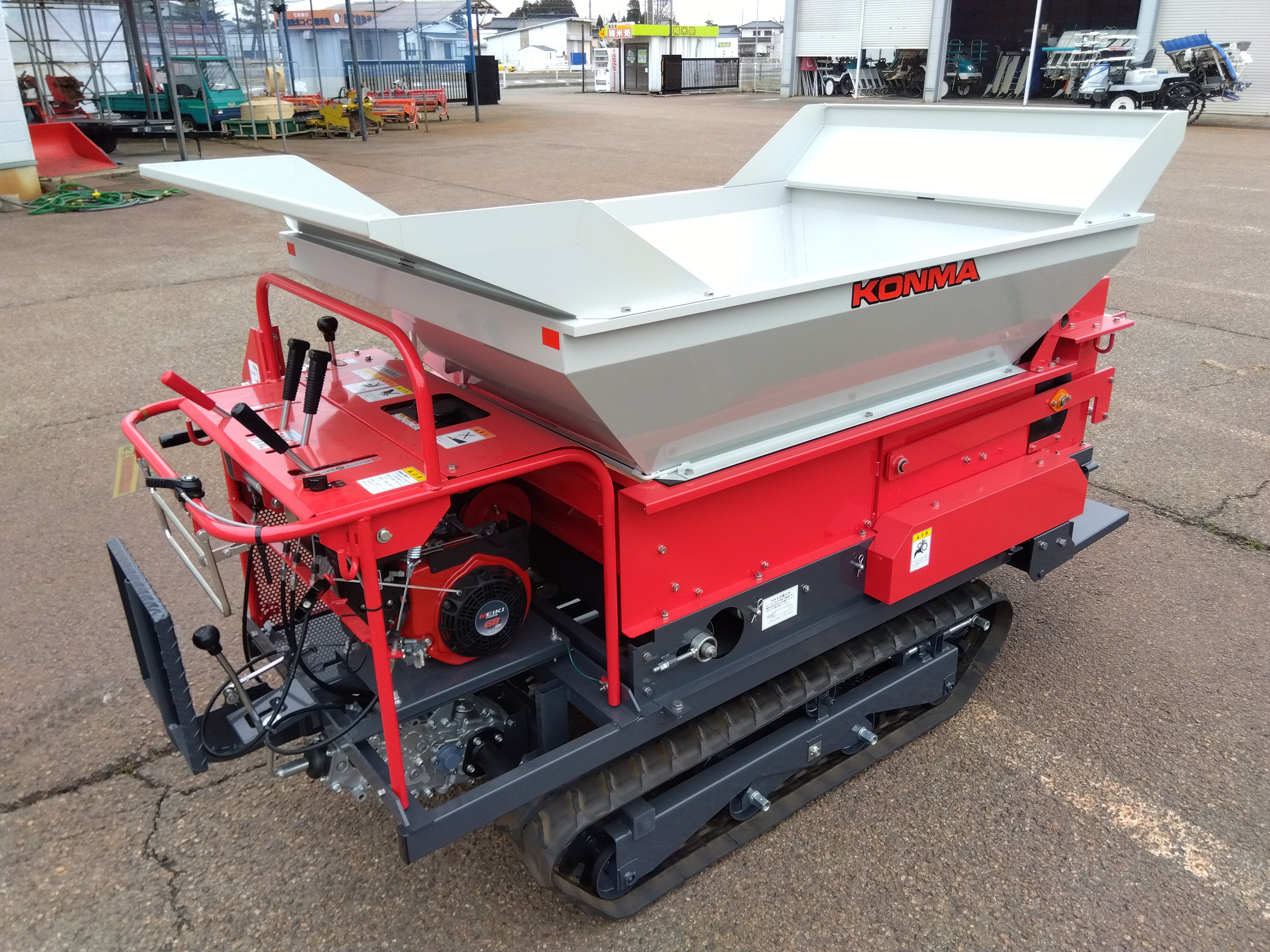 コンマ製作所 堆肥散布機 CM-T81Aa【山形店9727】 – 農キング
