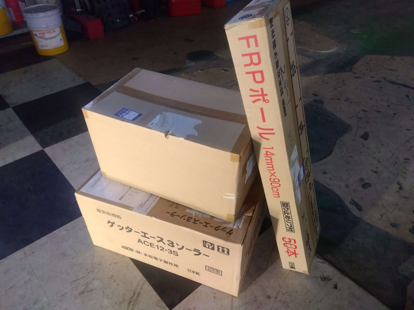 末松電子製作所　未使用品　電気柵　ACE12-3S