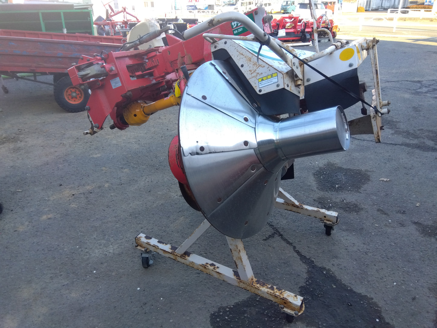 ササキ　中古　畦塗機　KN207D