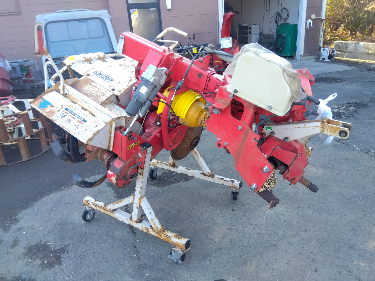 ササキ　中古　畦塗機　KN207D