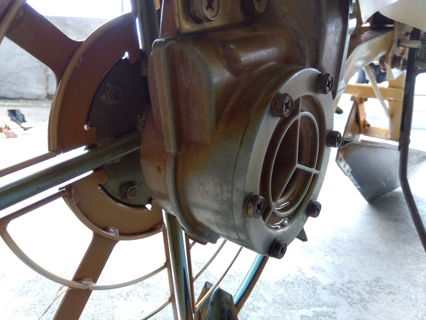 共立 中古 乗用溝切機 MKSE432R 【9801】