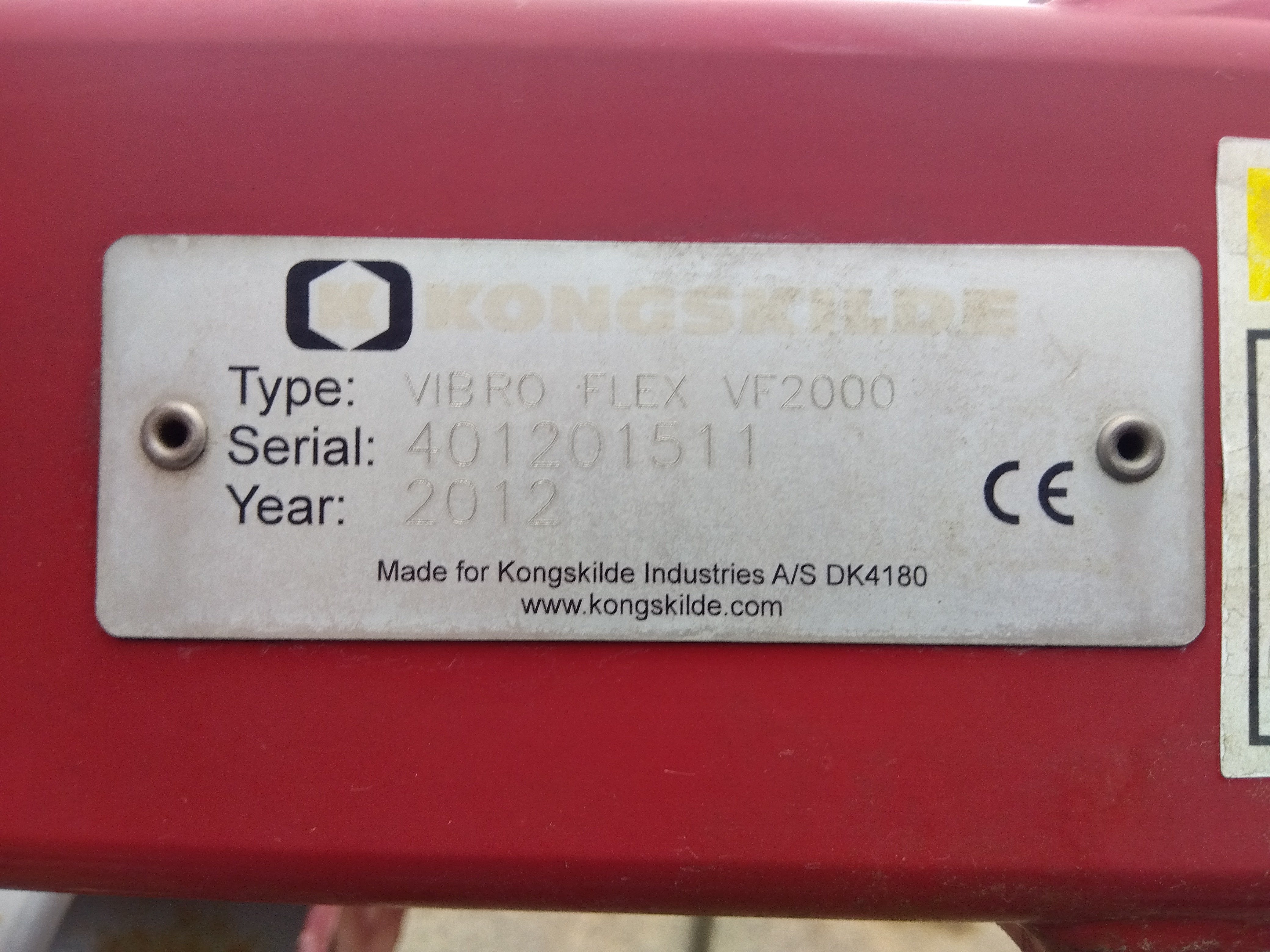 KONGSKILDE 中古 カルチ VF2000 – 農キング