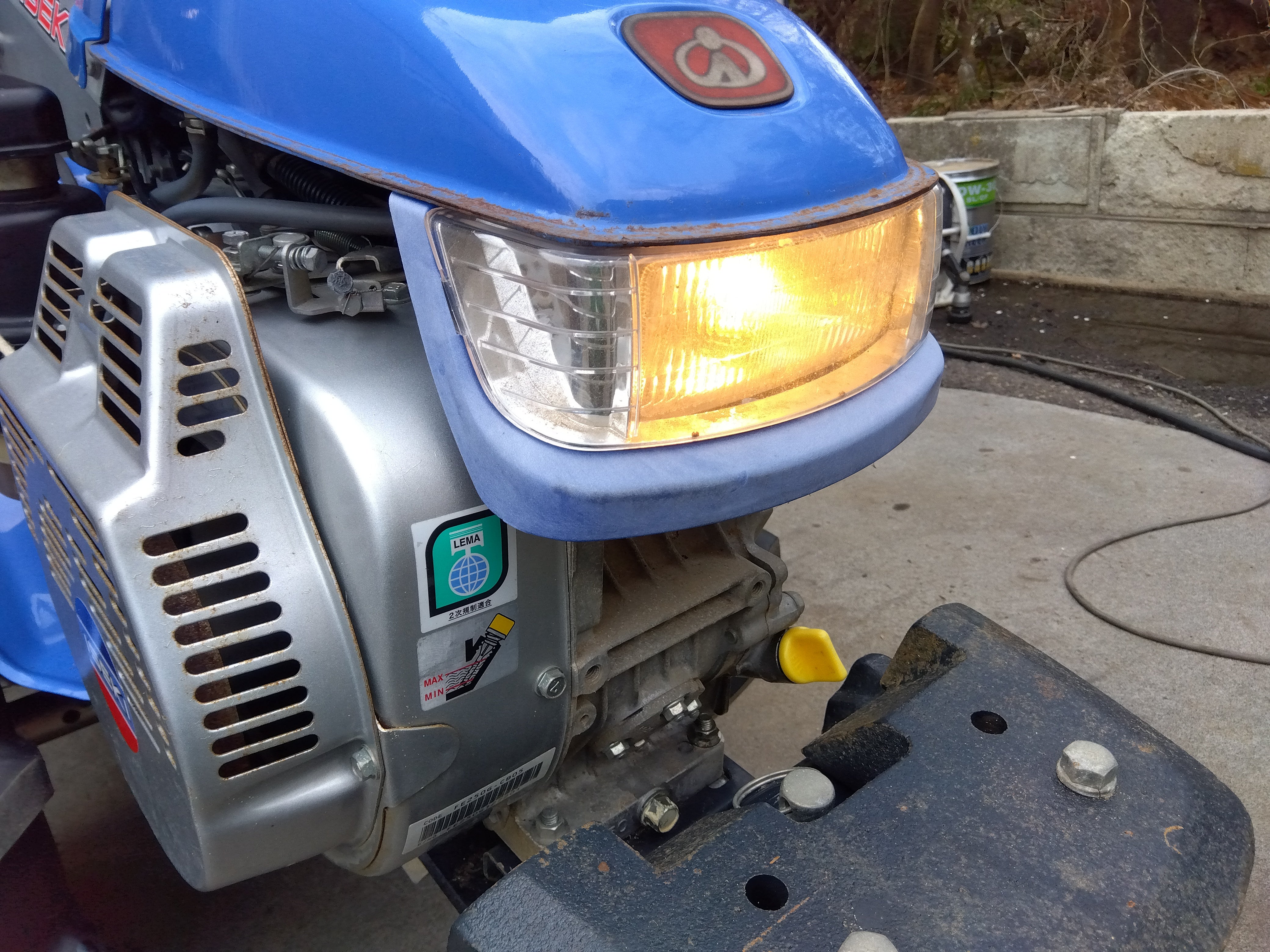 【SOLD OUT】イセキ 耕運機 KLC85 8.2馬力 ガソリン ロータリドッキング機構 管理機 美品【簡易清掃】【農機具でっく】【広島】【耕運機】 Yahoo!オークション - イセキ 耕運機 KLC85 8.2馬力 ガソリン ロータリ