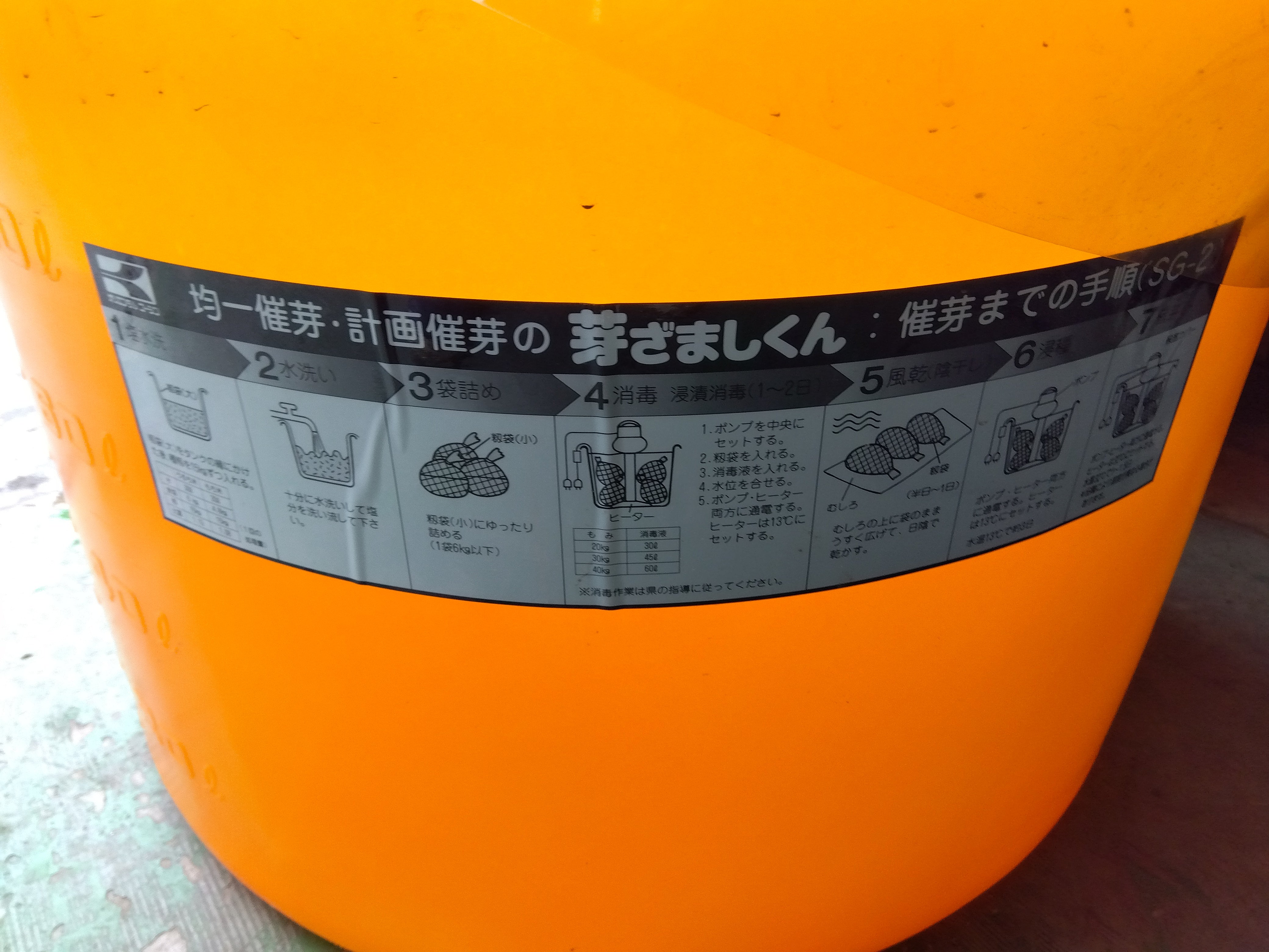 工進 中古 催芽機 SG-2-1 – 農キング