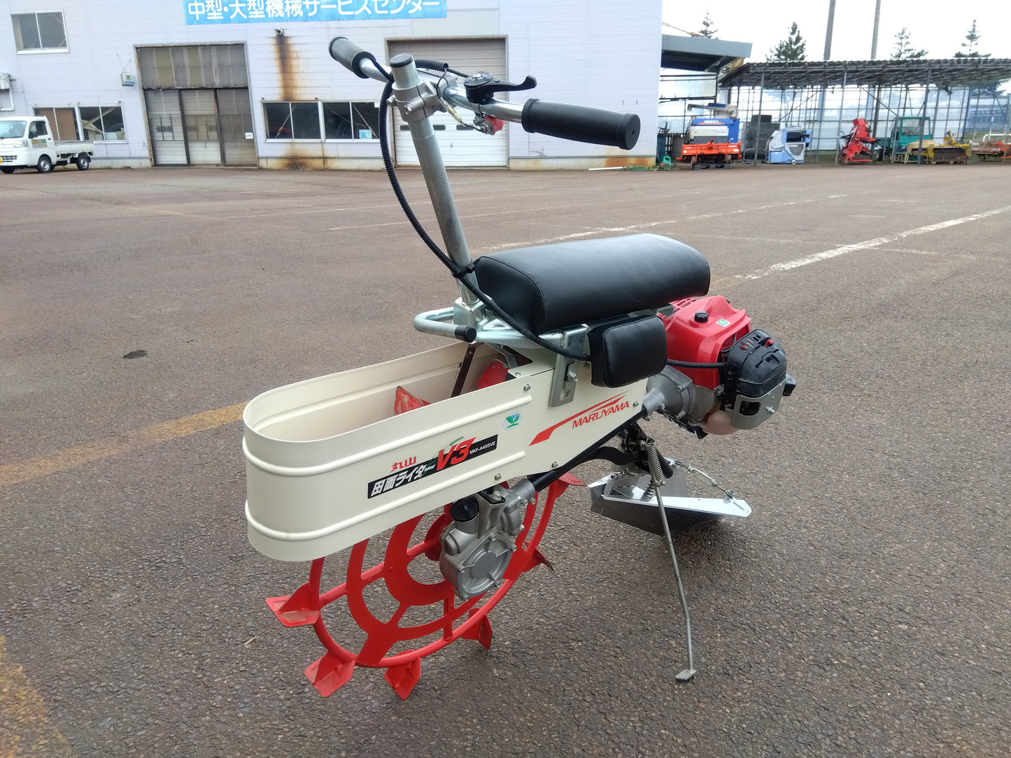 丸山製作所 中古 乗用溝切機 MKF-A455VE 【9871】
