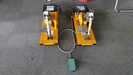 MAX　中古　野菜結束機　HT-M2　2つセット　（電動ユニットHT-PU(A)付き）　「岩手店408/409」