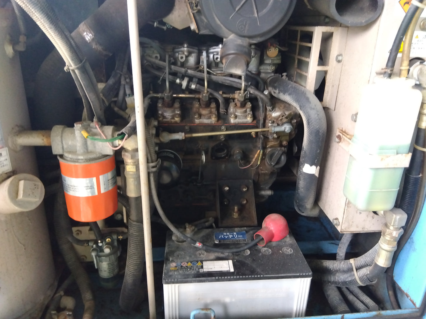 小松製作所　中古　エンジンコンプレッサー　EC25SSB　「山形店9867」