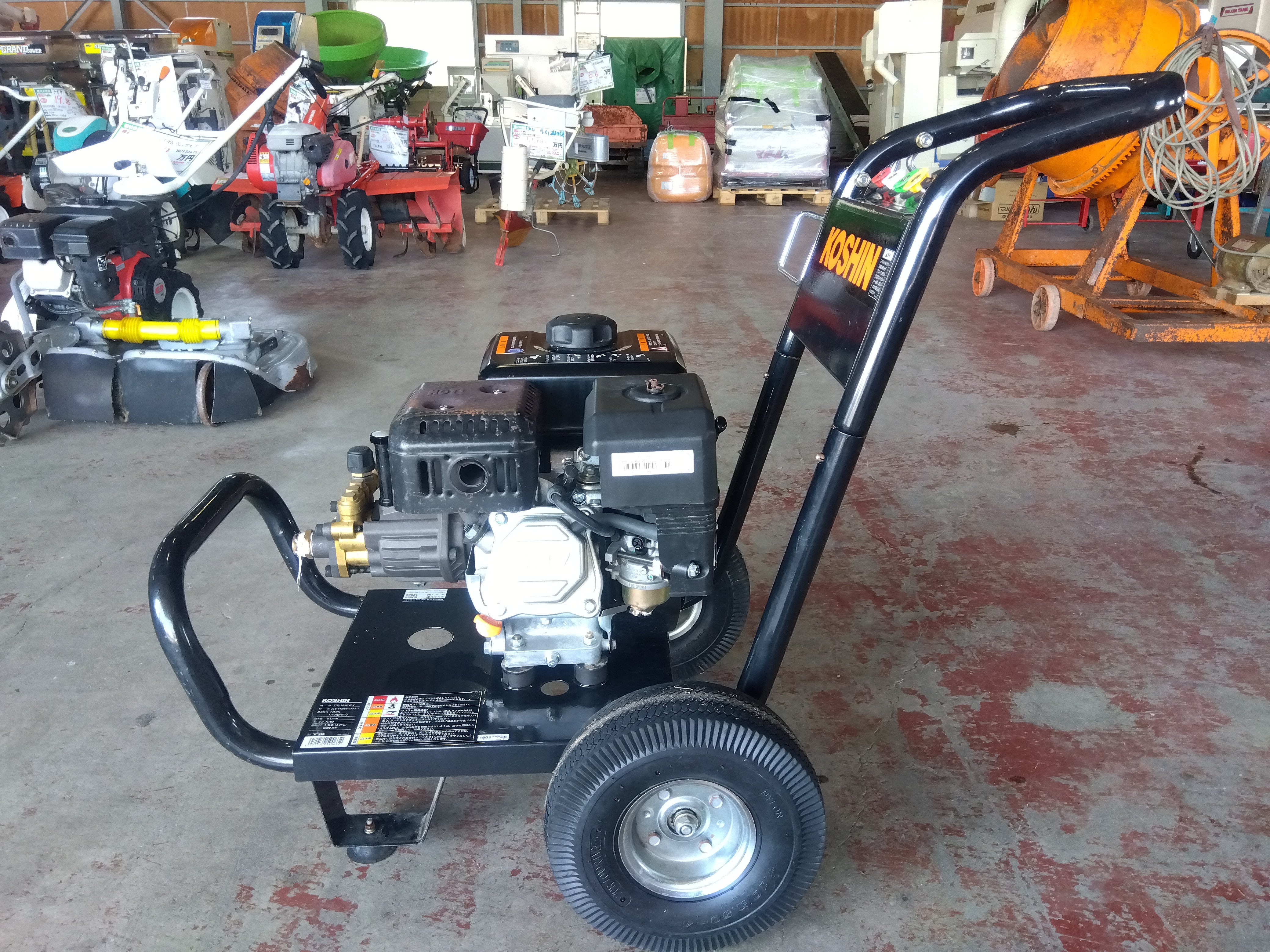 工進 中古 高圧洗浄機 JCE-1408UDX 【宮城店2766M】 – 農キング
