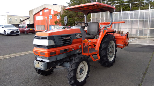 クボタ　中古　トラクター+ロータリー　GL261＋RL160G　「岩手店448」