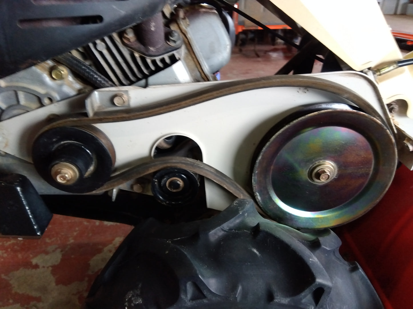 三菱　中古　耕耘機　MMR65　ジャンク品　【宮城店2801】