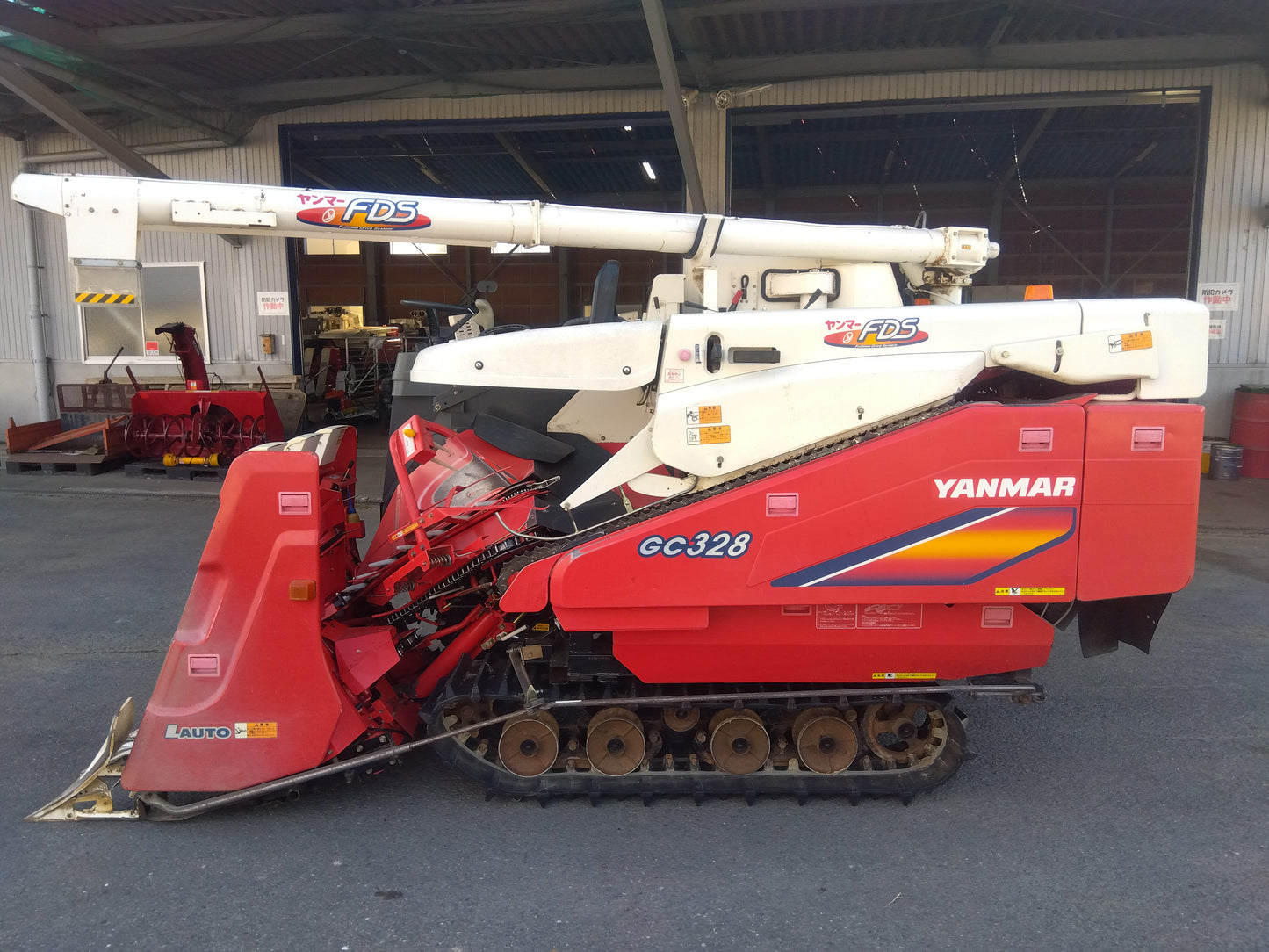 ヤンマー　中古　コンバイン　GC328　【宮城店2813】