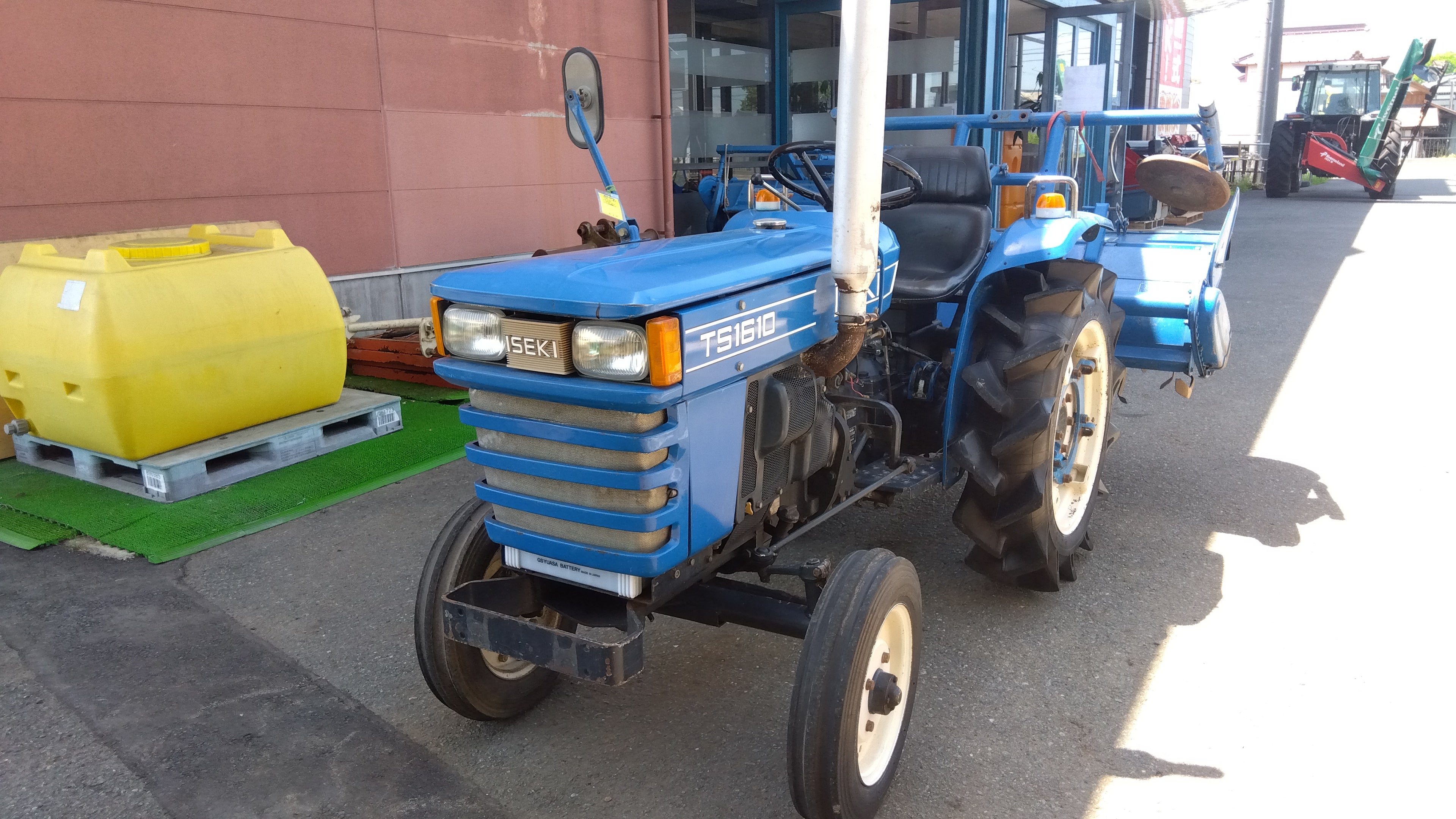 イセキ 中古 トラクター＋ロータリー TS1610＋SR1310C 「岩手店513