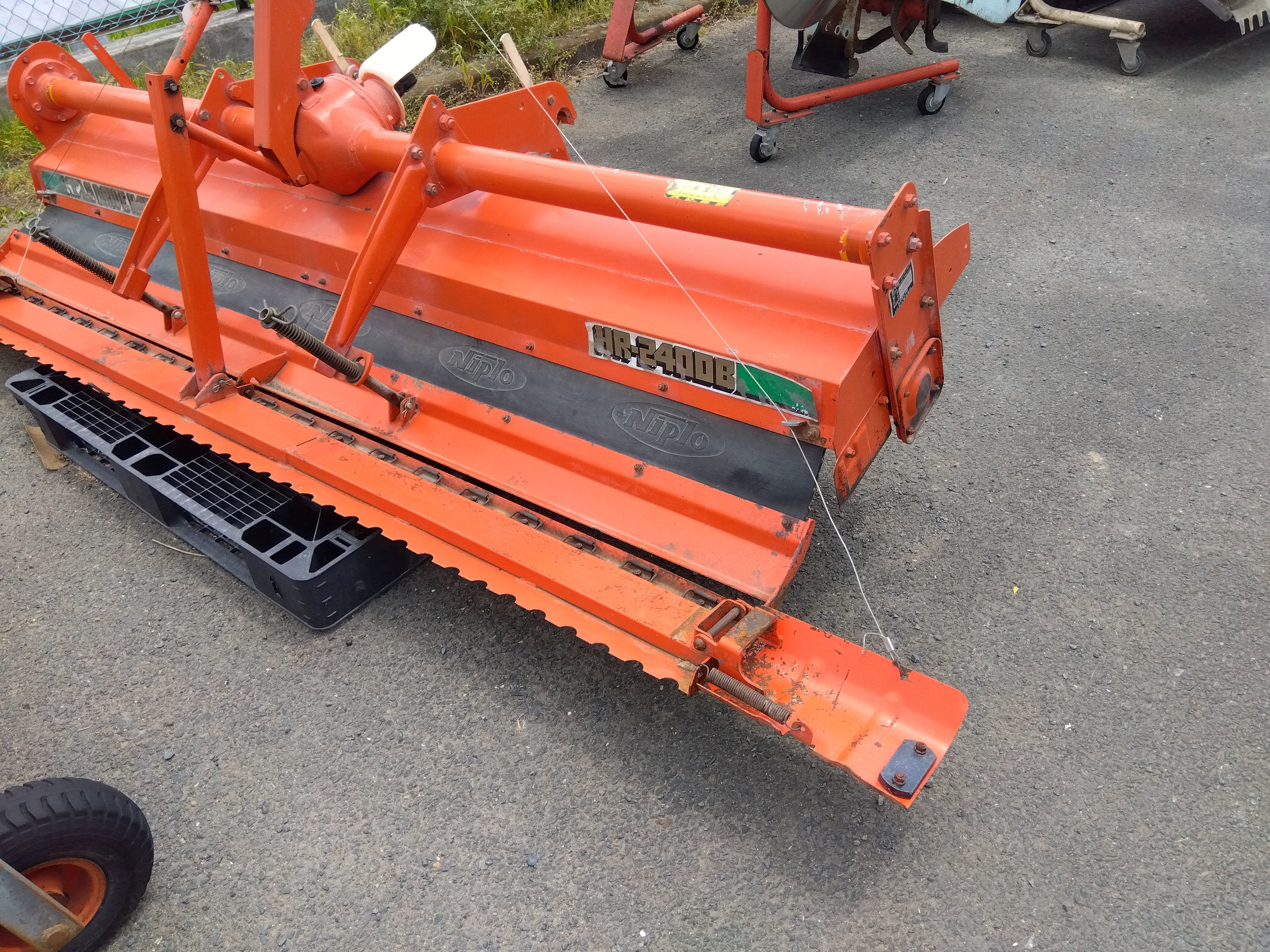 ニプロ ハロー トラクター ロータリー HR-2400B耕運幅 約2400mm ドライブハロー ニプロ HR-2400B 2.4m クボタGT用 ⚙ 中古農機具専門店