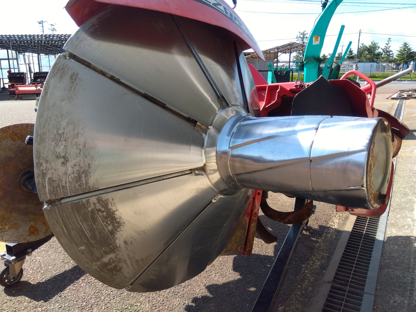 ニプロ 中古 あぜぬり機 LZR350EJ-0S 【山形店 9938】