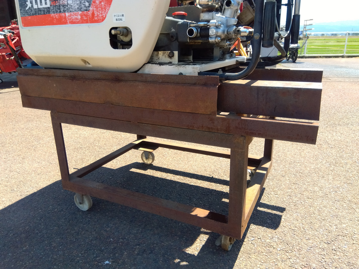 丸山製作所 中古 自動整列巻取セット動噴 MS511ENR 【山形店 10067】