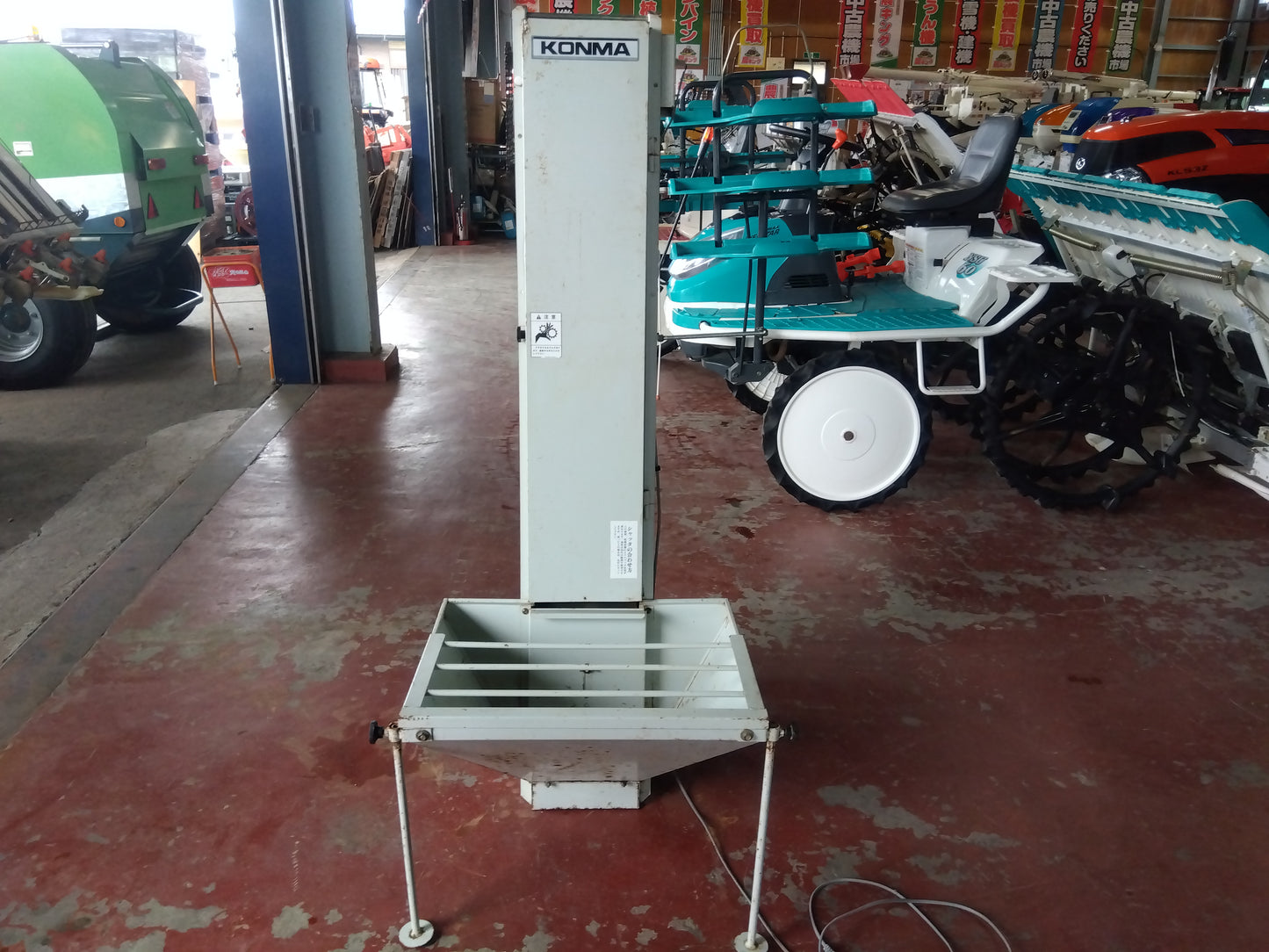 コンマ　中古　土入れ機　BC-P81　【宮城店2969】