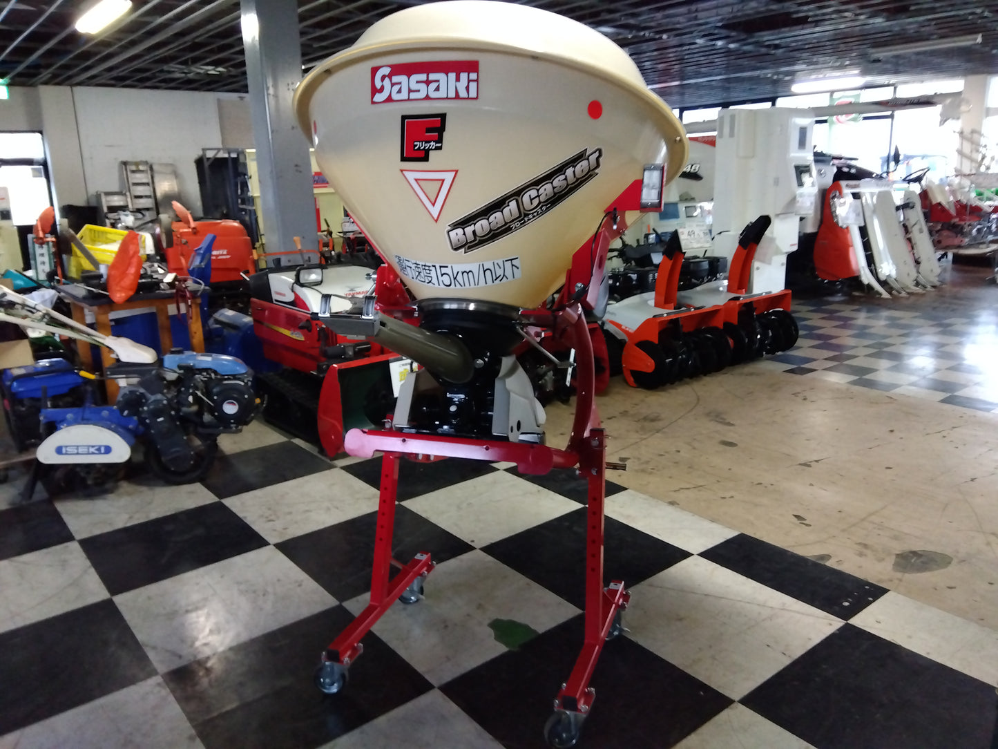 ササキ　中古　ブロードキャスター　CF304D