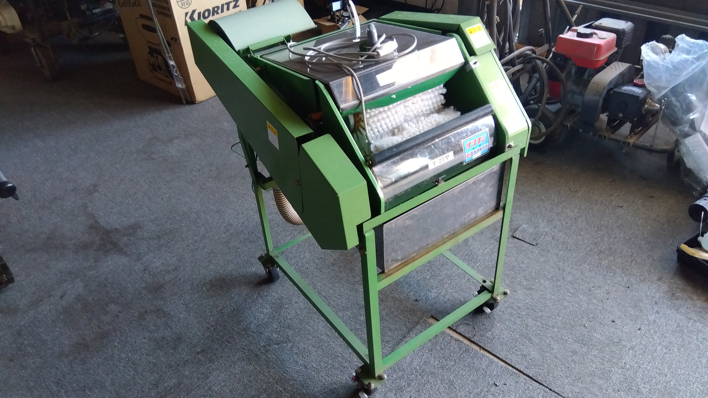 サシナミ　中古　根菜洗浄機　T-27　「岩手店591」