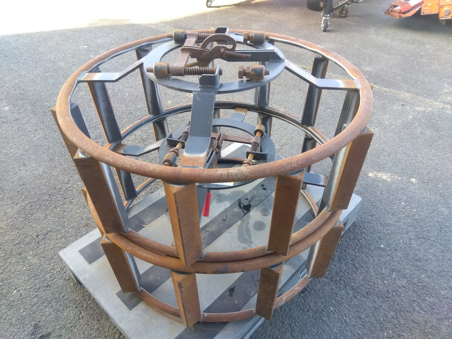 メーカー不明　中古　カゴ車輪　型式不明　【宮城店2987】
