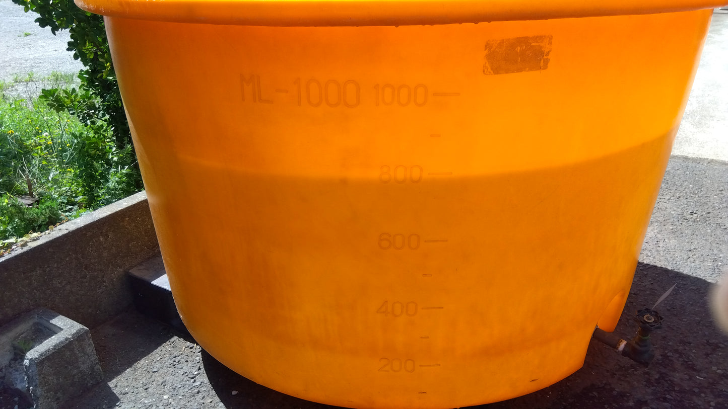 メーカー型式不明　中古　桶　1000L　「岩手店603」