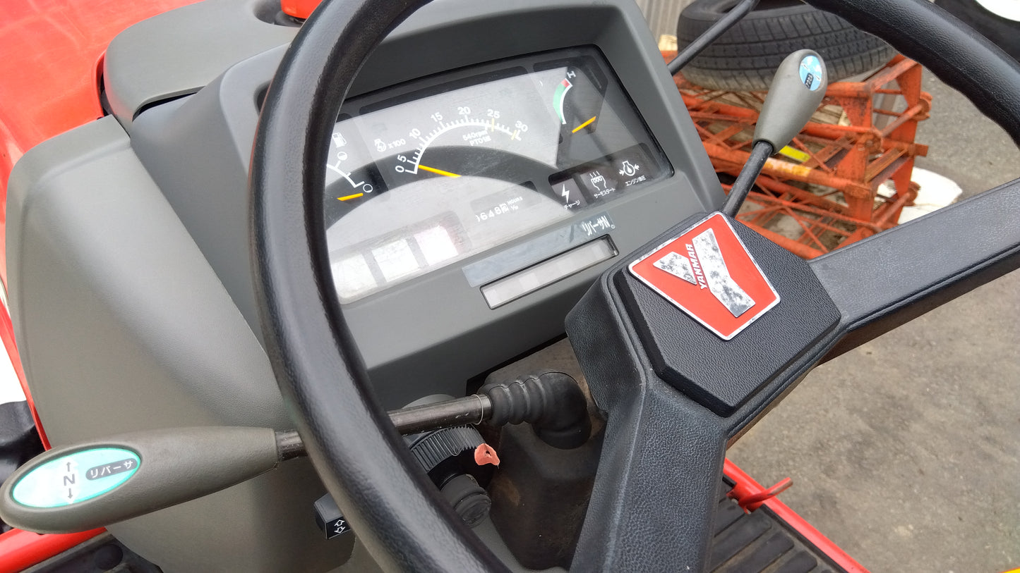 ヤンマー　中古　トラクター+ロータリー　AF222S＋R215M　「岩手店699」