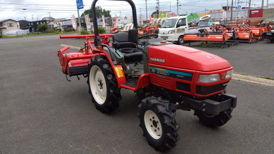 ヤンマー　中古　トラクター+ロータリー　AF222S＋R215M　「岩手店699」
