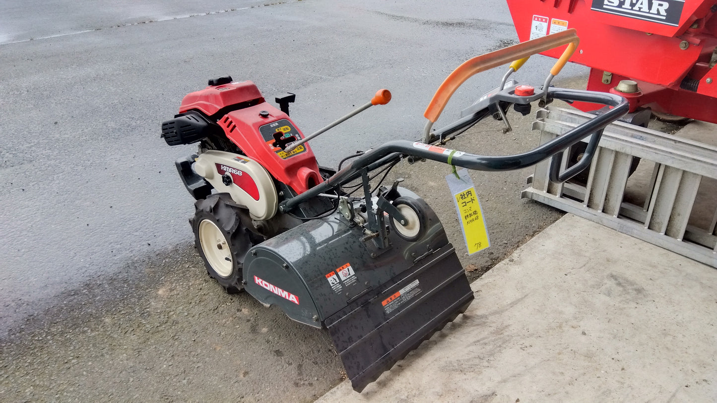 【ジャンク品】コンマ　中古　耕耘機　KMR6　「岩手店78」