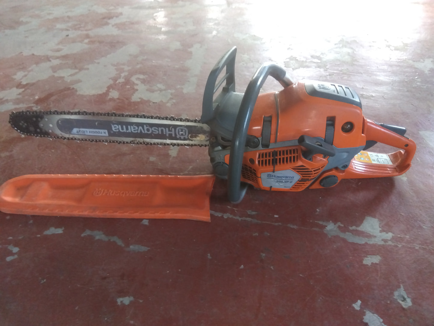 HusqVarna　中古　チェーンソー　550XPG　MarkⅡ　ジャンク品　【宮城店2875】