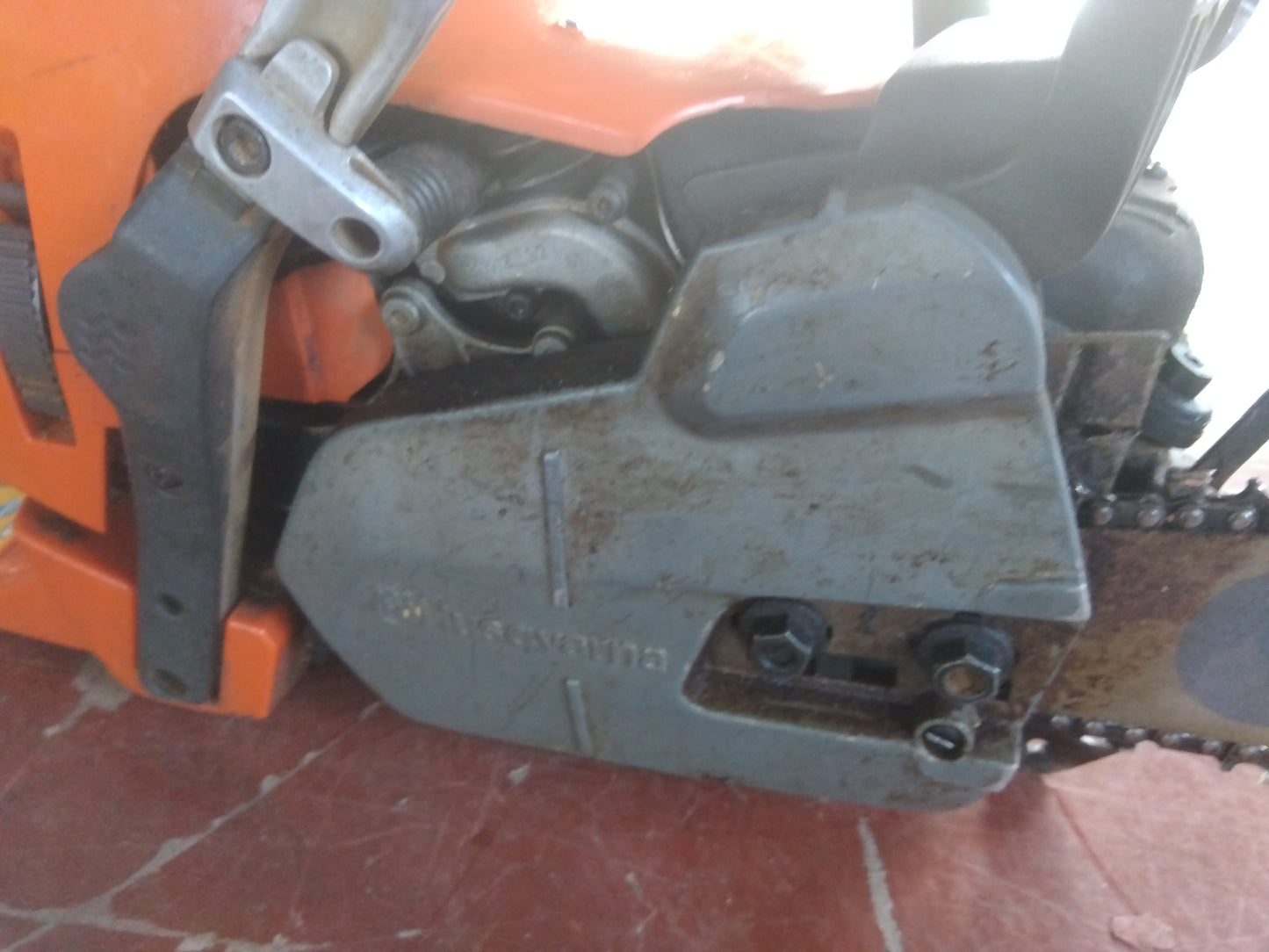 HusqVarna　中古　チェーンソー　550XPG　MarkⅡ　ジャンク品　【宮城店2875】