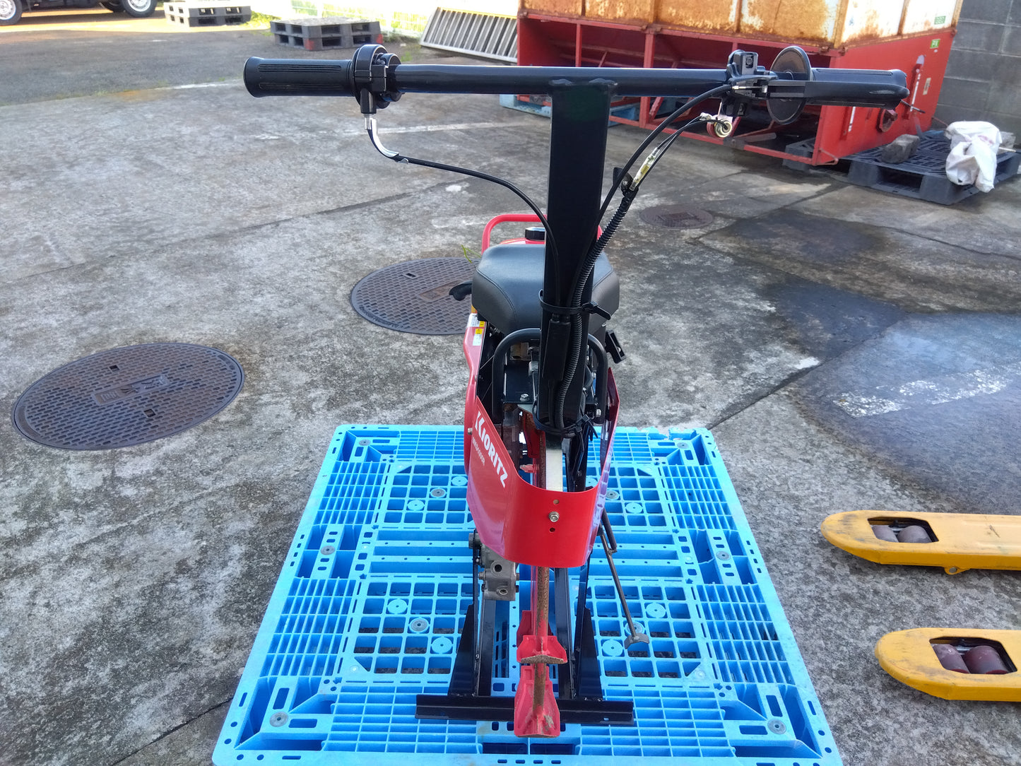 共立 中古 乗用溝切機 MKS1000R 【山形店 10164】
