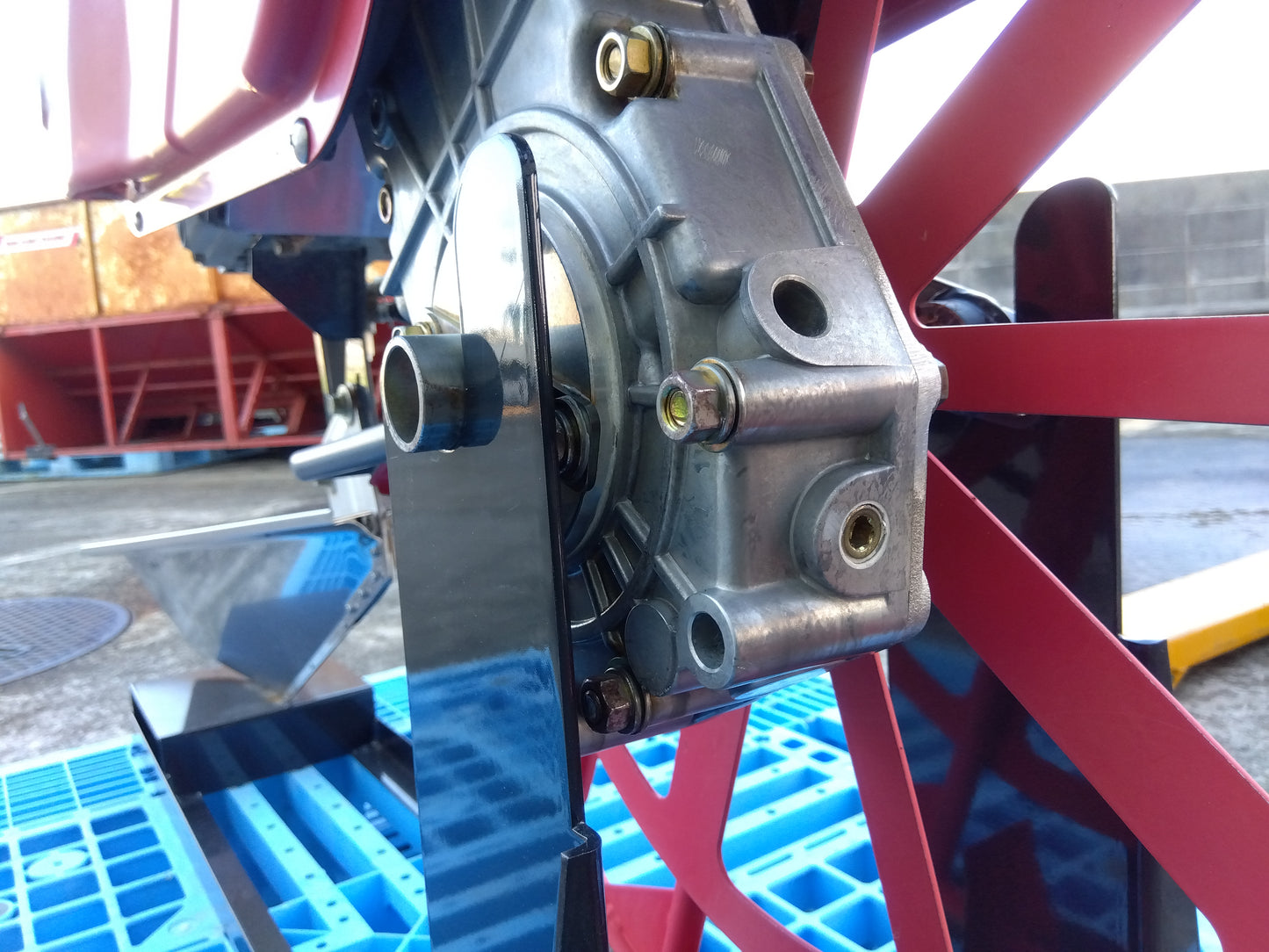 共立 中古 乗用溝切機 MKS1000R 【山形店 10164】