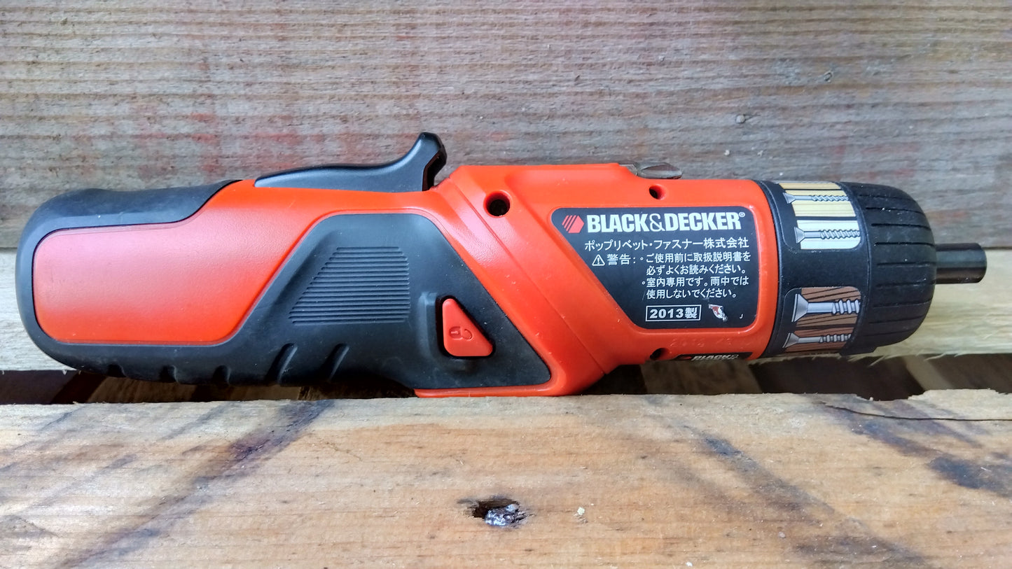 BLACK＆DECKER　中古　電動ドライバー　PLR36C　「岩手店302」