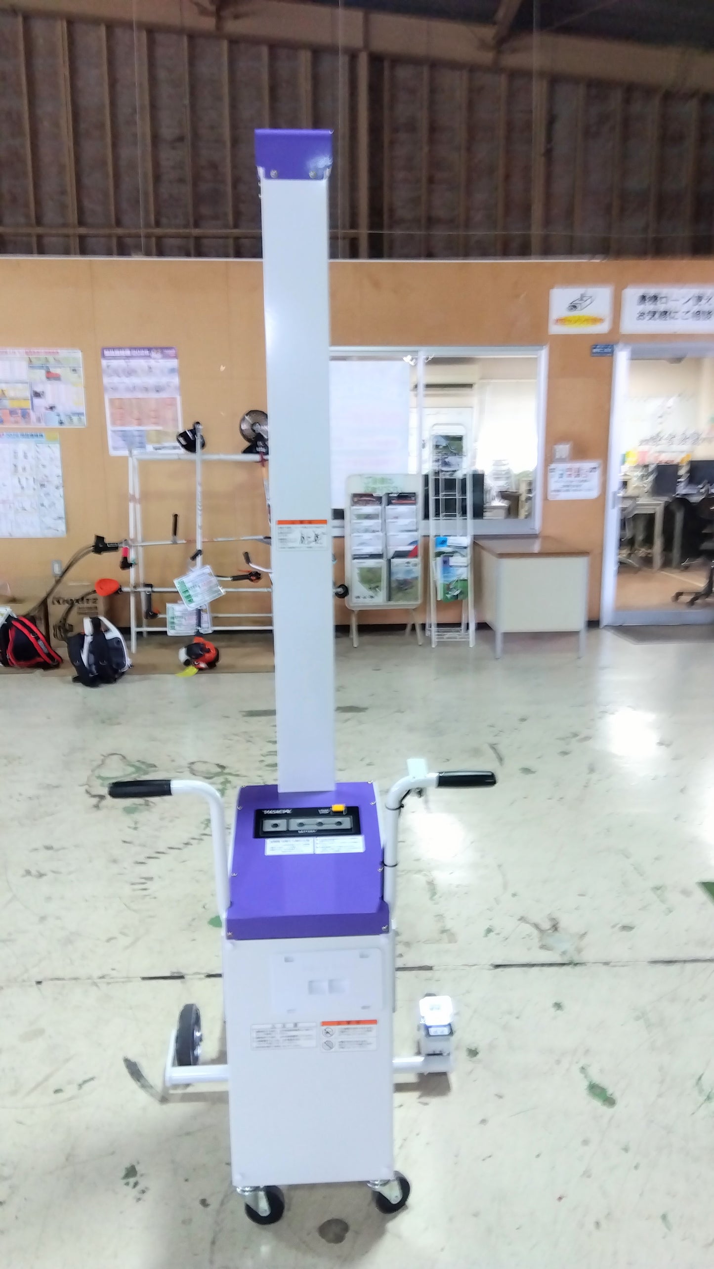 タイガーカワシマ　中古米袋リフター　楽だ君ウォーカーLUB-208F　【山形店10193】