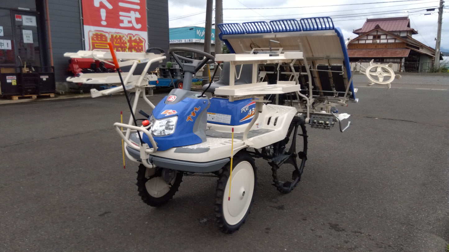 イセキ　中古　田植機　PQZ43-DUL　「岩手店753」