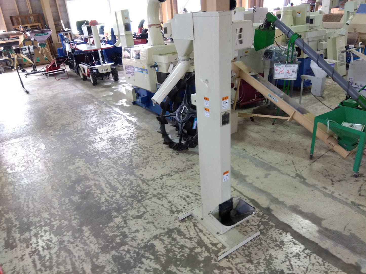 サタケ　中古　昇降機　バケットエレベーターSEG3 C(4)【山形店10127】