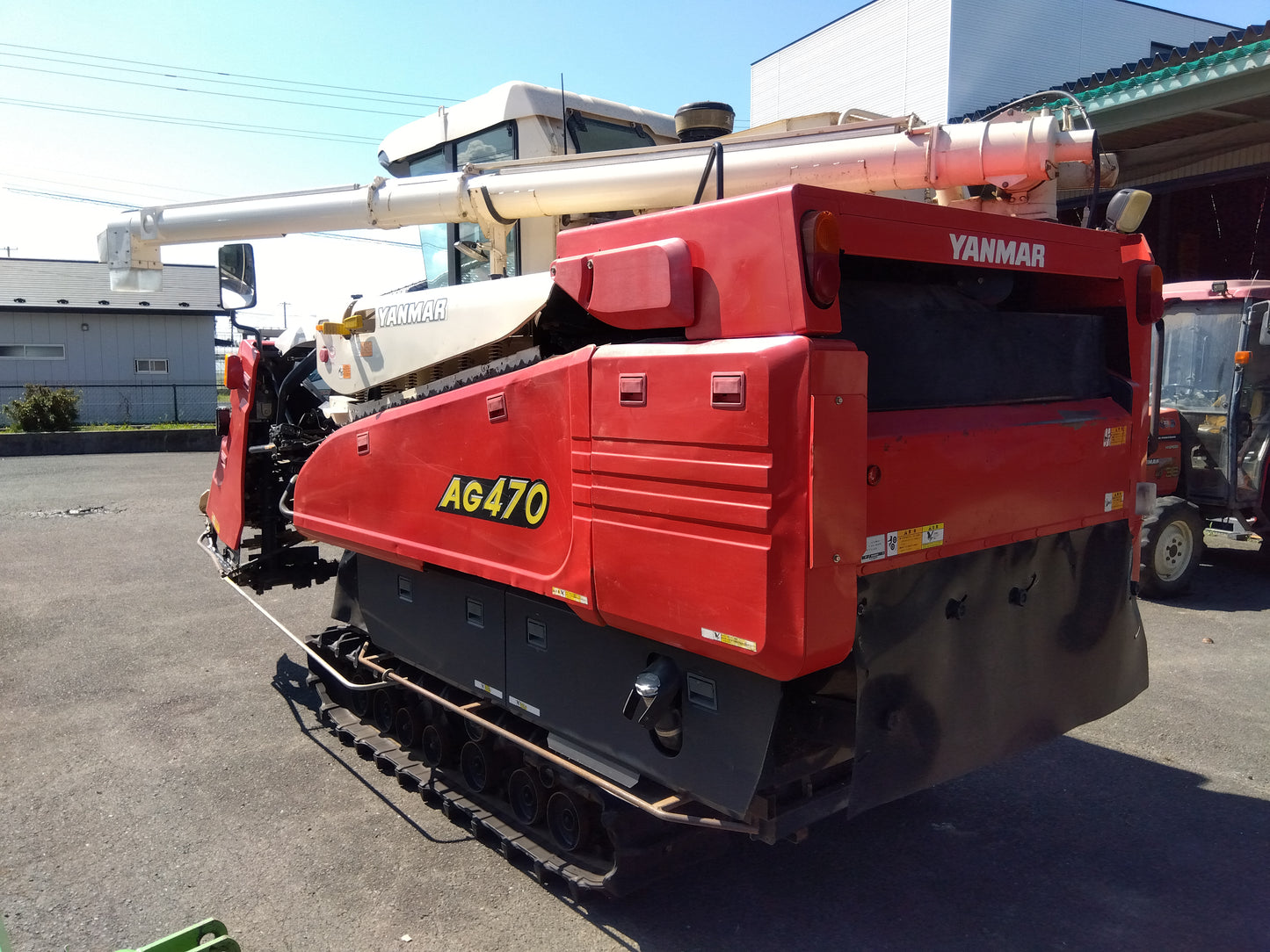 ヤンマー　中古　コンバイン　AG470　【宮城店2568】