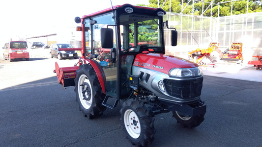 ヤンマー　中古　トラクター+ロータリー　EG224+RB15SM　「岩手店777」