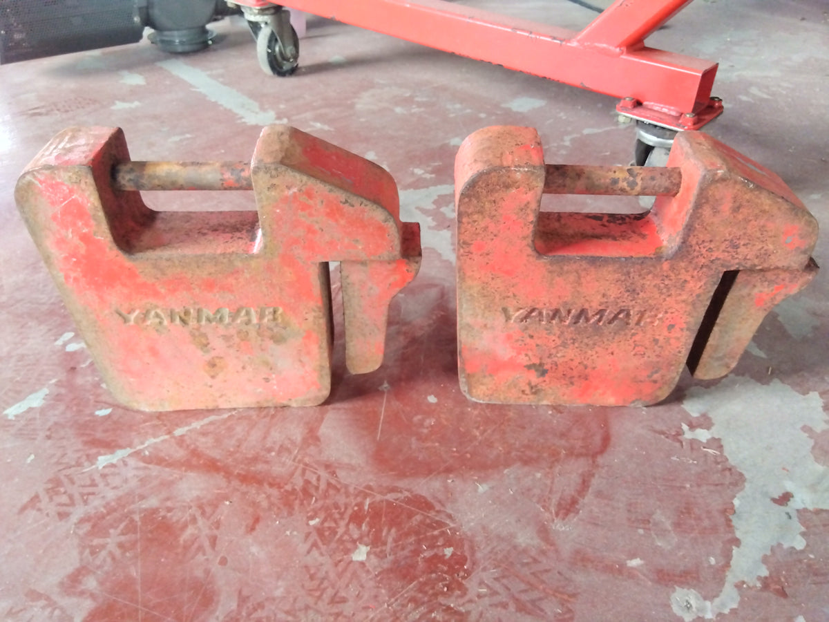 ヤンマー　中古　ウエイト　20kg　2個セット　52-C　【宮城店3185】