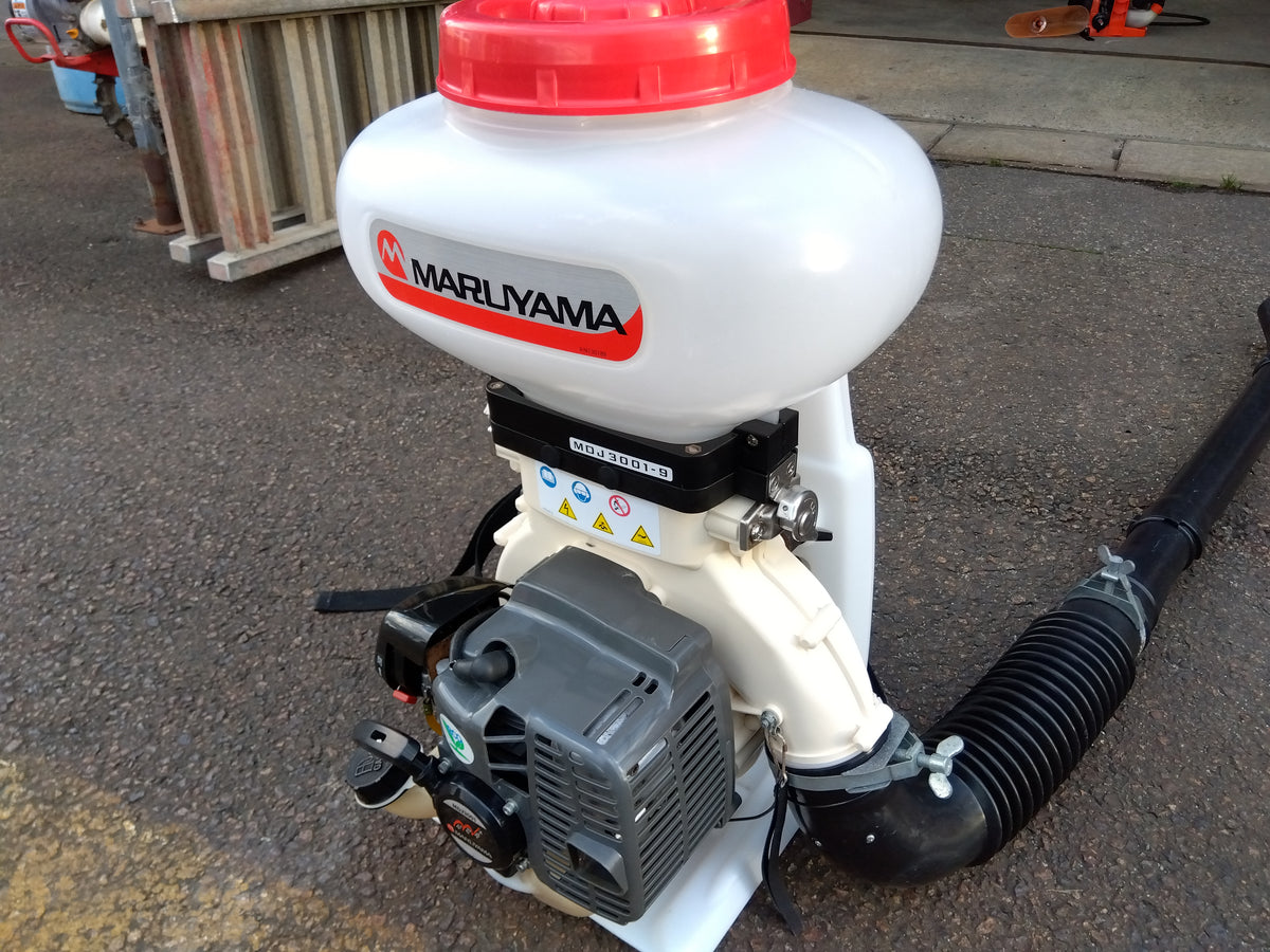 丸山 背負動力散布機 MDJ3001-9【山形店10263】