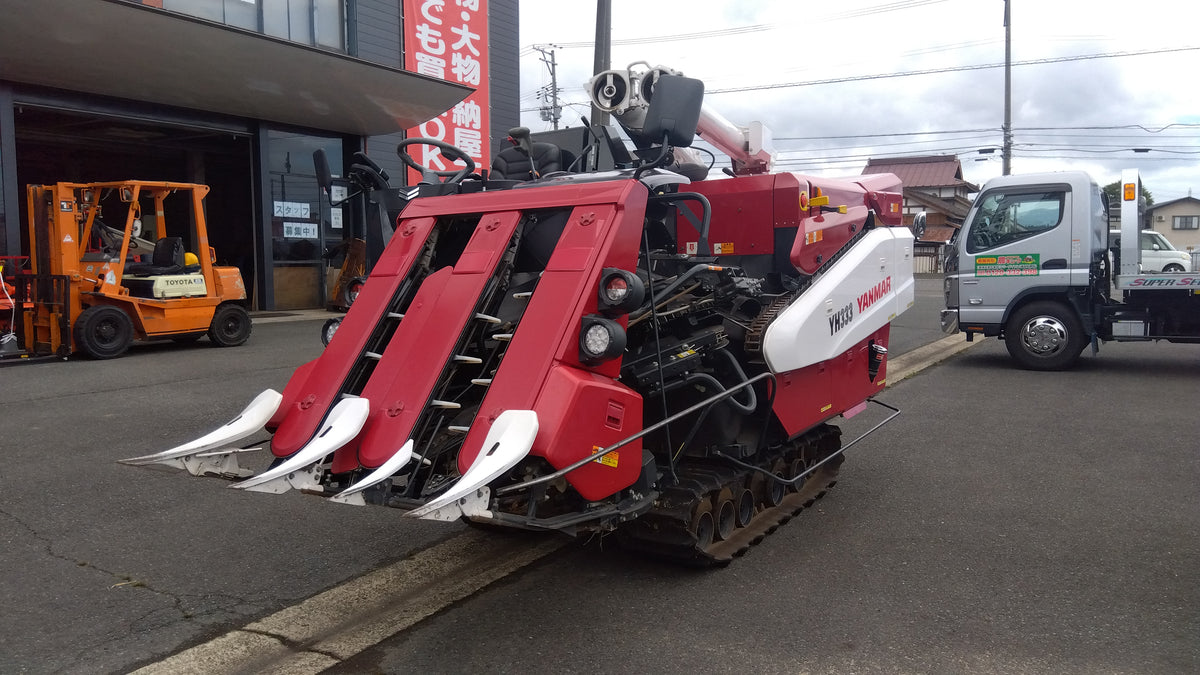 【農機検予定品】ヤンマー　中古　コンバイン　YH333　「岩手店840」