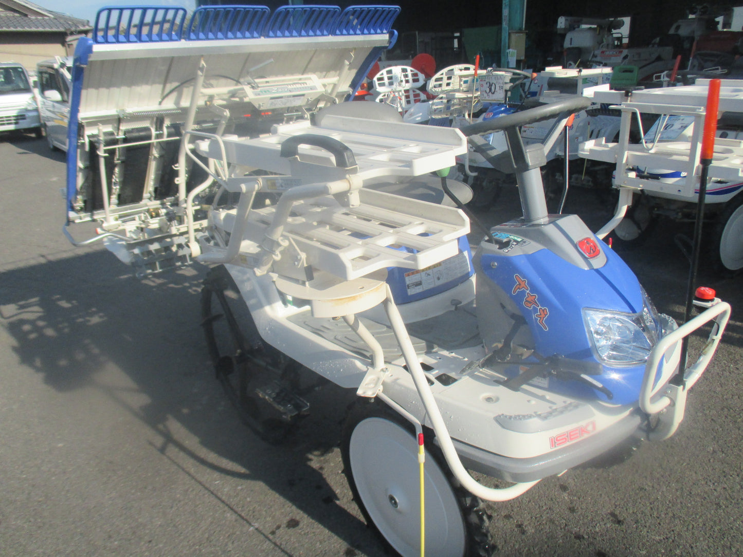 イセキ　中古　田植機　PQZ43-SUL