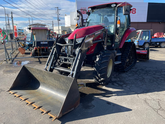 ヤンマー　中古　トラクター　72馬力　デルタ　フロントローダー　327時間　YT472A　