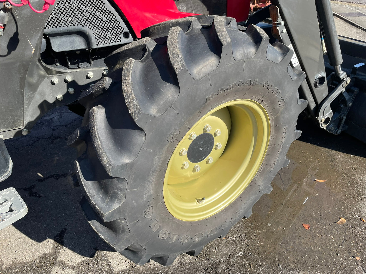 ヤンマー　中古　トラクター　72馬力　デルタ　フロントローダー　327時間　YT472A　